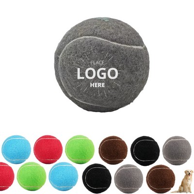 Full Color Fetching Tennis Ball Dog Toy MOQ 50